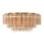 Shaurya 16 Light Aged Brass Flush Mount-2068025918