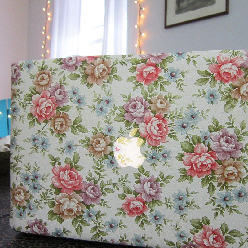 45 cm x 2m Roll Romance Floral Sticky Back Plastic Film