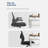 Office Chair Ergonomic Mesh Task Chair Swivel Rolling Computer Chair Lumber Support Desk Chair Modern Height Adjustable Executive Chair-173563728
