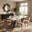 Metal Base Dining Table