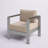Shore Outdoor Patio Aluminum Armchair-1944754776