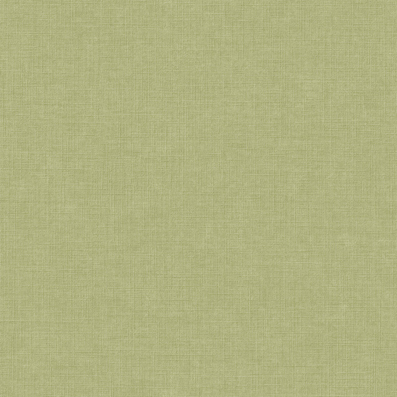 Inia Collection Textile Plain Wallpaper Roll, Olive Green