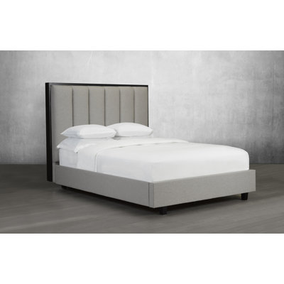 Lit plateforme en tissu d’ameublement Haywards