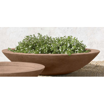 Planteur De Pot De Pierre Moulée Zen
