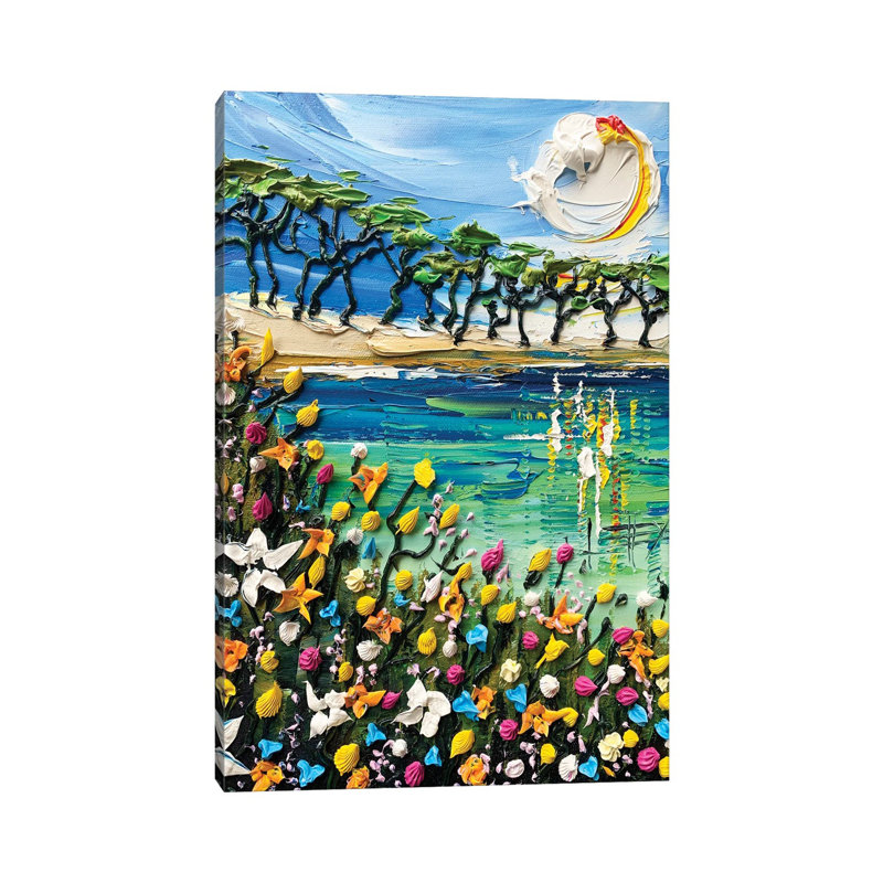 California Dream by Lisa Elley - Wrapped Canvas Painting, 20.32 cm H x 30.48 cm W