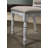 Iris Weathered White Wood 5-Piece Dining Set