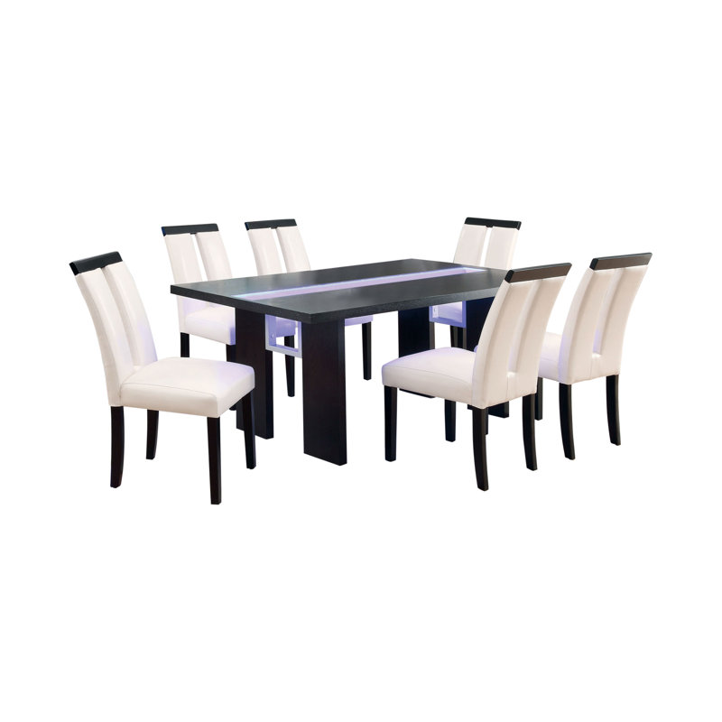 Babli 6 - Person Four Leg Dining Set