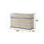 Commode 6 tiroirs Leonor