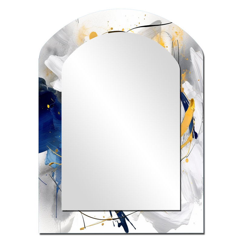 Miroir asymétrique Marmo, 34 po x 25 po