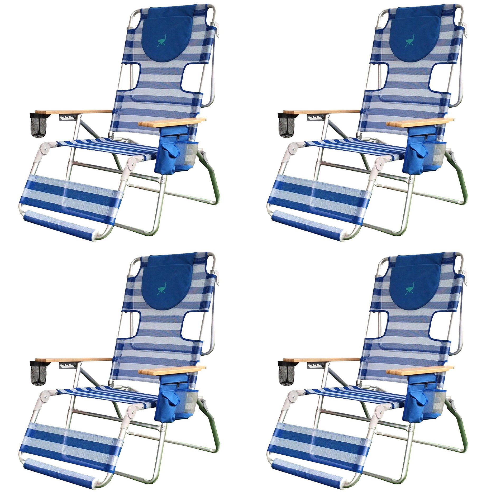 Beach chair with discount cushion