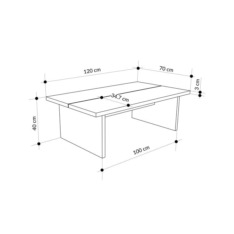 5 - Piece Living Room Table Set