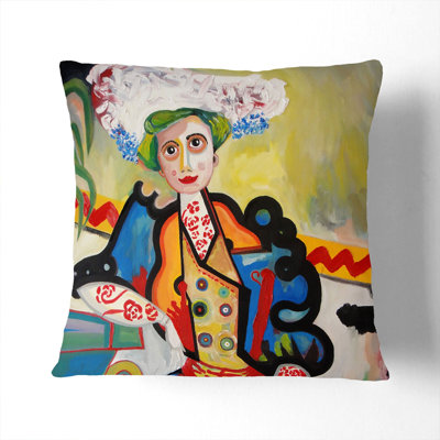 The Woman Scatter Cushion with Filling