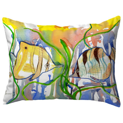 Coussin lombaire d’intérieur/d’extérieur ange fish 
