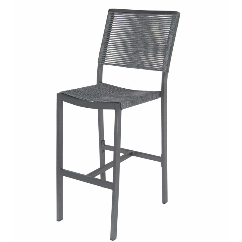 Tabouret de bar 30 po Fiji, Gris Tex, Anthracite