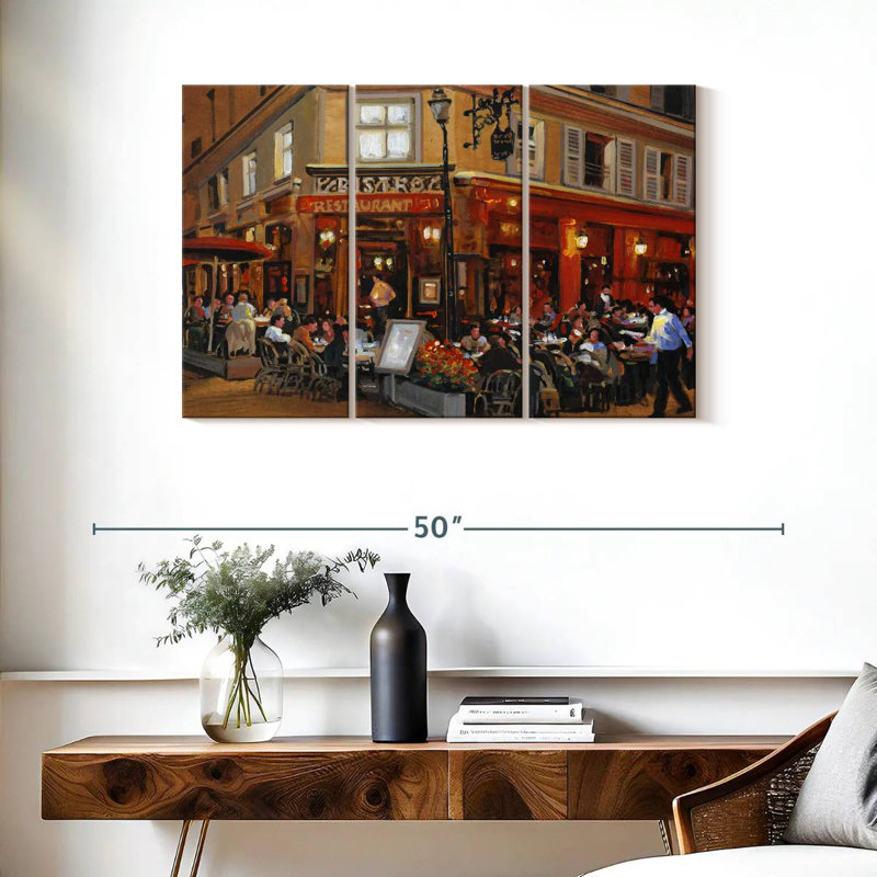 'Bistro I, 24" H x 38" W