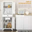 Armoire de cuisine autoportante, armoire de rangement pour salle à manger