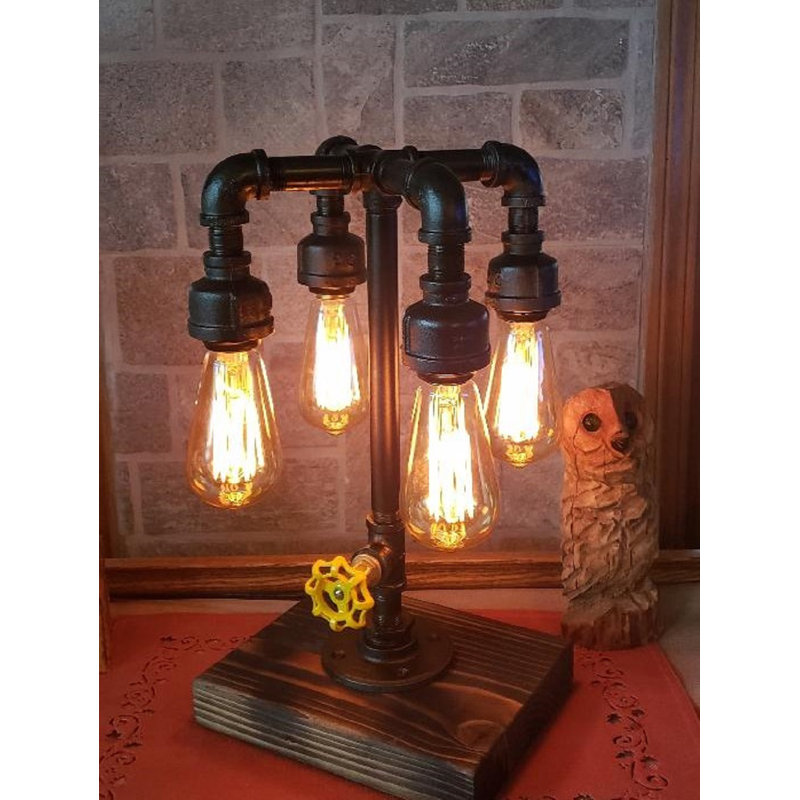 Lampe de table arquée 18 po Saige