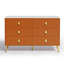 Commode double 6 tiroirs l 47,2 po
