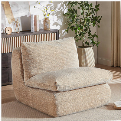 Fauteuil d'appoint rembourré Liyasi
