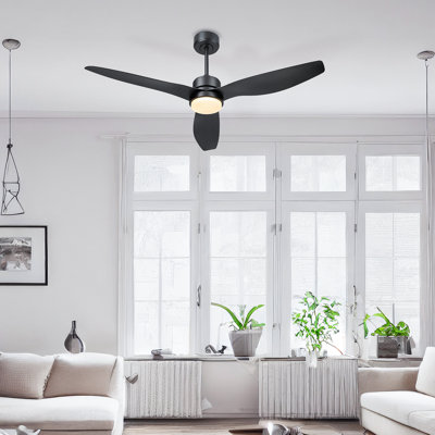 Ventilateur de plafond 52 po avec lumières DEL Lozoya