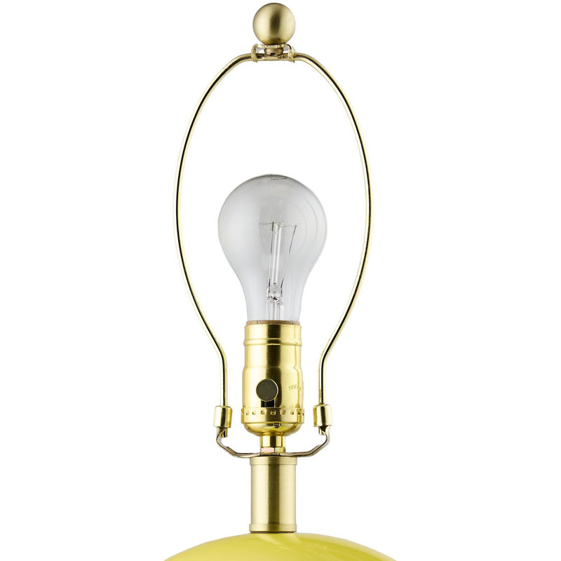 Lampe de table Henock, Jaune