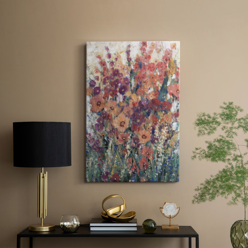 Fleurs ensoleillées I - galerie Cavas sur mesure, H 18 po x l 12 po