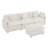 Jadiel 112.6" Modular Sectional Sofa with Side Storage Pockets & Ottoman-89094409