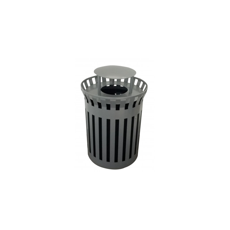 Poubelle de recyclage ouverte, Anthracite, H 37 po x l 22 po x P 22 po