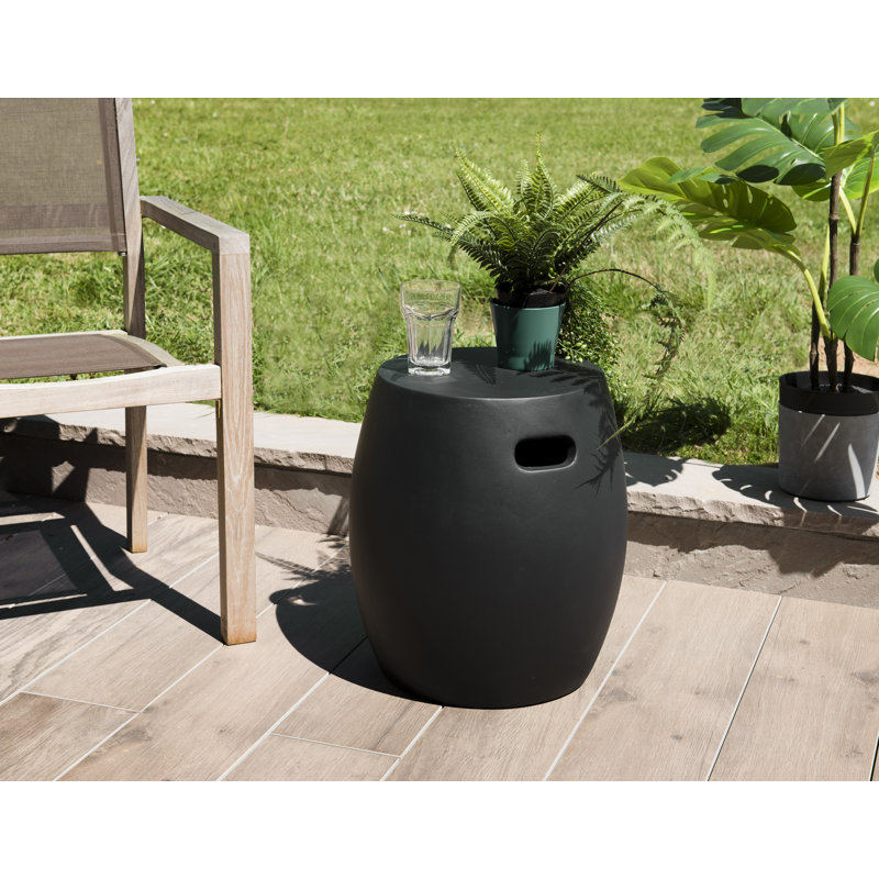 Jackeline Wooden Side Table