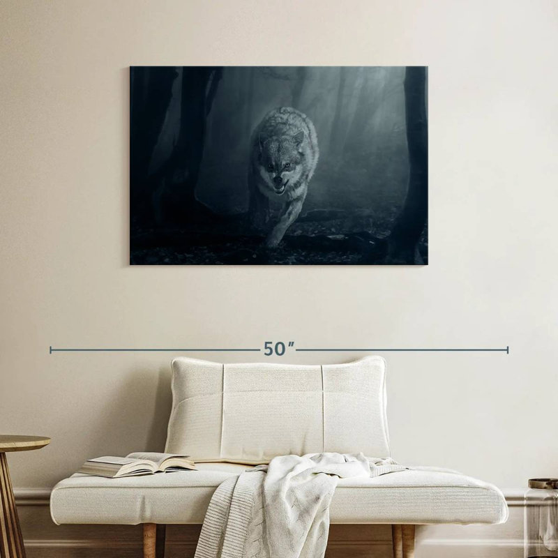 Mad Wolf, 26" H x 39" W