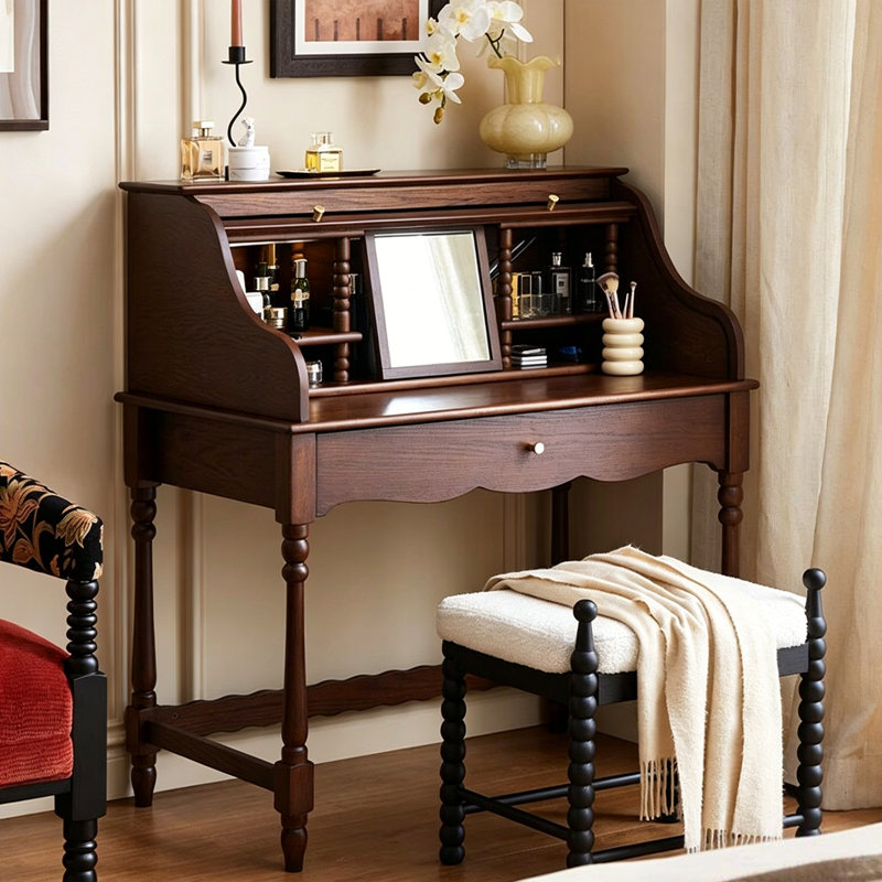 Coiffeuse pliante en accordéon Vintage Home