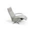 Theodosius 68cm Wide Genuine Leather Swivel-346936856