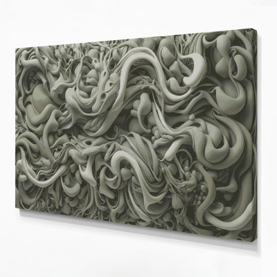 Art mural sur toile Biomorphic Abstraction 9