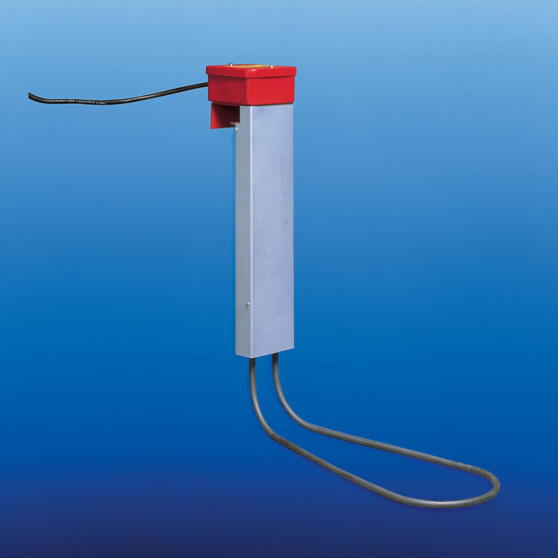 API Red Stainless Steel Livestock Tank Heater with Adjustable Thermostat