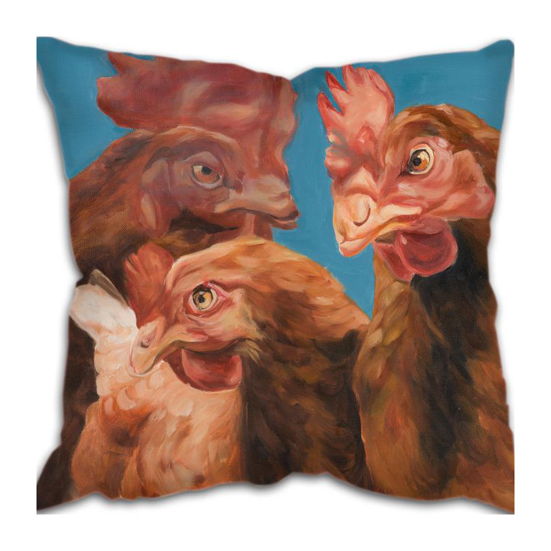 Lebron Square Throw Cushion, 44 x 44cm