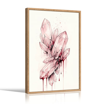Crystal Blood Canvas Wall Art Oil Painting Print Set Of 1