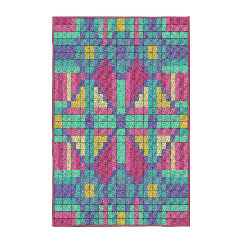 Indoor Rug, Rectangle 7' x 9'