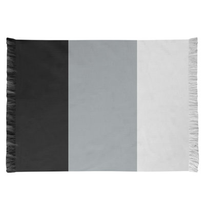 Chenille Striped Indoor Rug