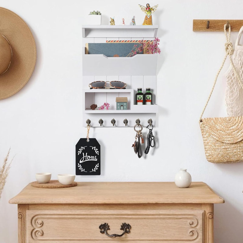Wall Mounted Mailing Organizer