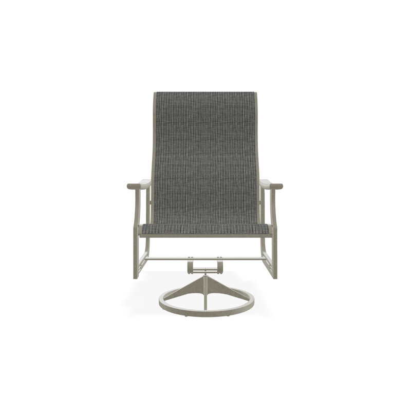 St. Catherine Polymer Outdoor Lounge Chair, Storm, Deacon