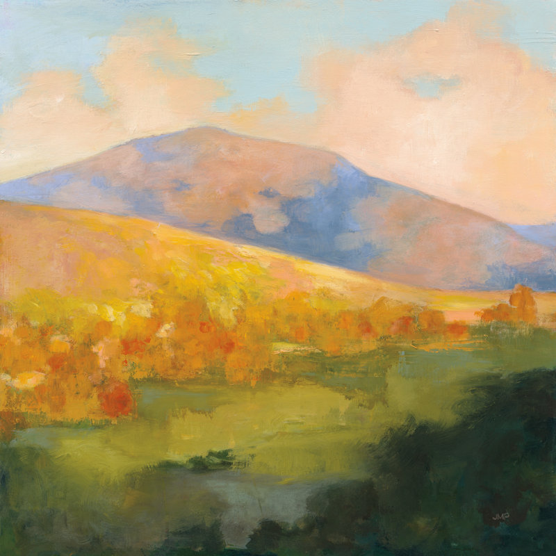 Mountain Morning - Wrapped Canvas Painting, 91cm H x 91cm W