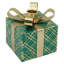 Porte-bougie de Noël 4,5 po