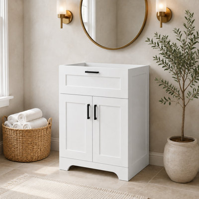 Base de meuble-lavabo 24 po seulement, lavabo non inclus