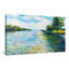 Vue du lac par Jeanette Vertentes - Peinture-64742372-64742373