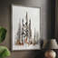 Rustic Evergreen II, reproduction encadrée - bois massif-1780891924