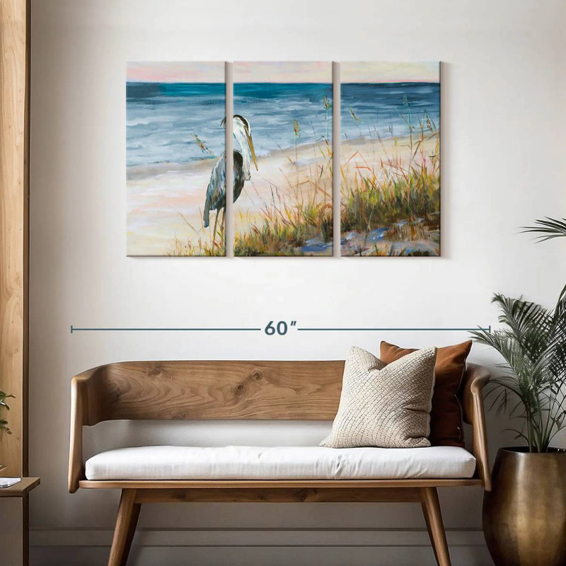 Heron Ocean View, 28" H x 45" W