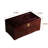 Hand-Carved Solid Wood Small Accent Trunk-112658633