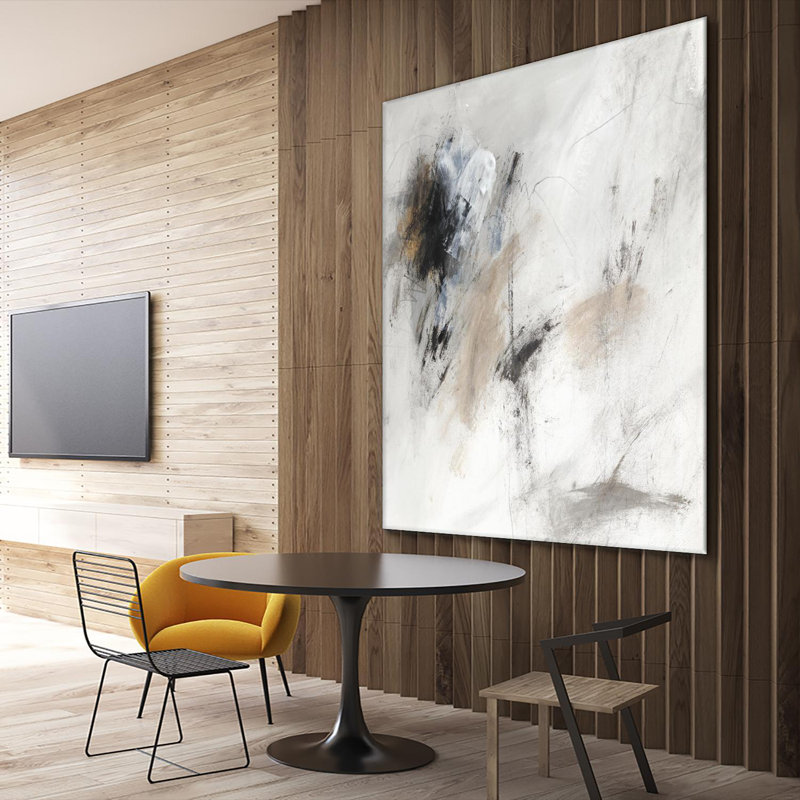 «Sketch Lines I», reproduction d'art sur toile géante 84 po x 84 po, H 84 po x l 84 po x P 1,5 po
