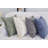 Textured Cotton Throw Pillow Covers / Modern Cushion Covers / Elegant Square Pillow Cases-116396111-116396104
