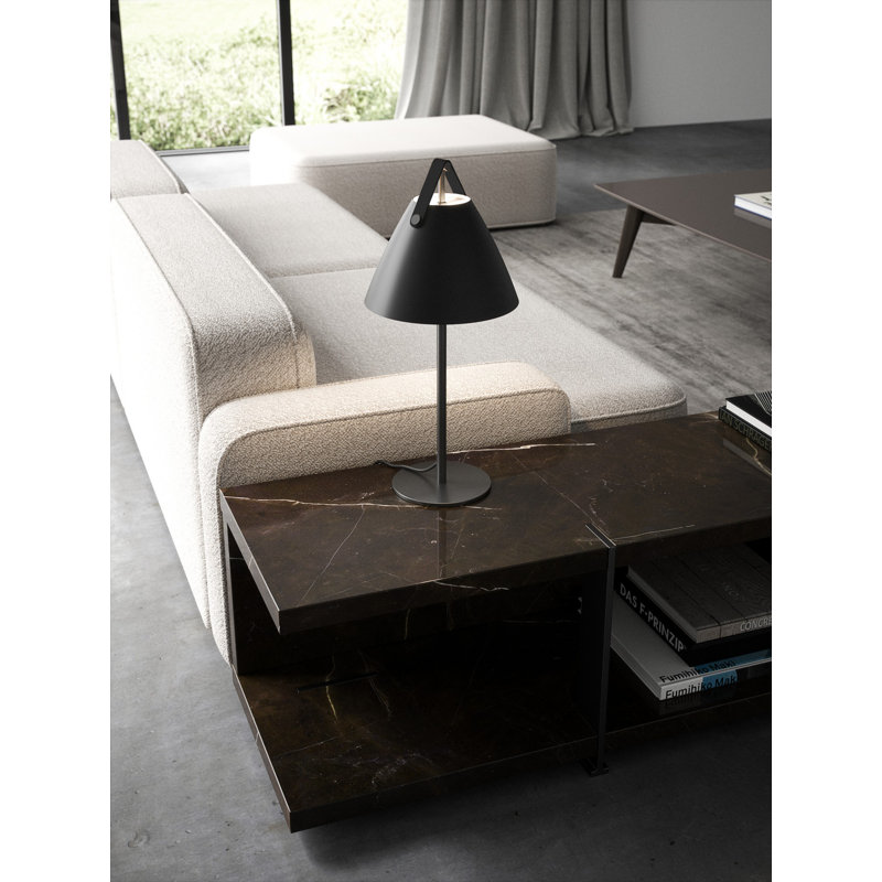  Strap Table Lamp, Black